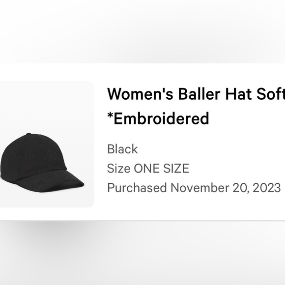 Lululemon women Baller hat soft - Picture 4 of 4